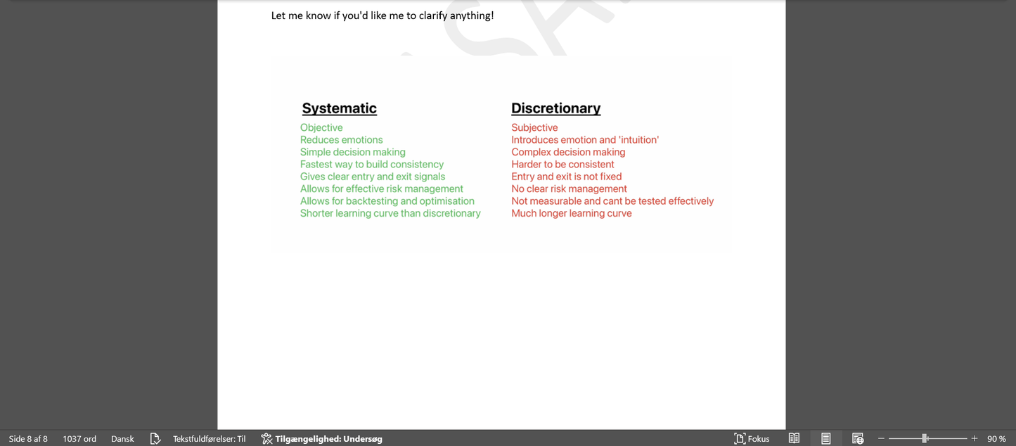 The Methodology. An Insight TO Project II Launch.